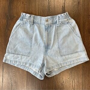 Levi’s high waisted paper bag denim shorts SZ 29/8